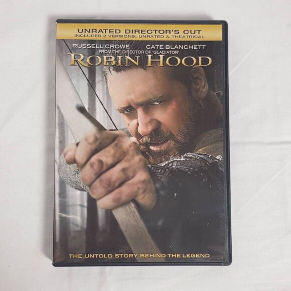 Robin Hood (2010, Unrated Director’s Cut DVD) - Picture 1 of 3